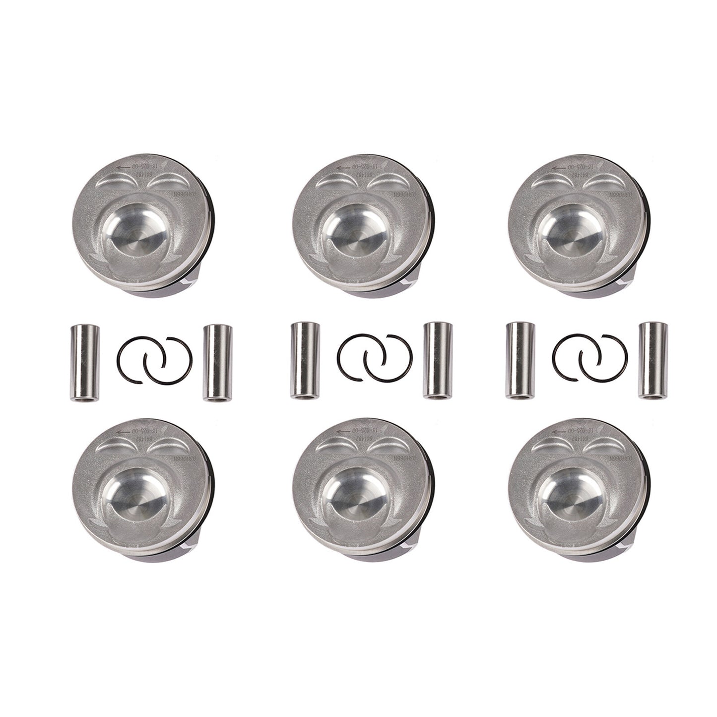 VR6 3.6L Engine Pistons  Piston Rings Kit Fit for VW for Passat for AUDI Q7 for SKODA