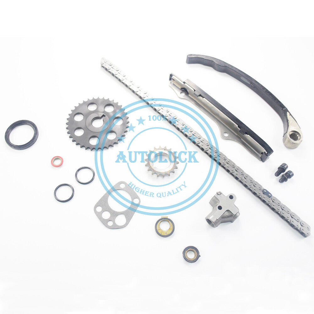 15 PCS Engine Timing Chain Kit For KA24E for NISSAN 240SX Stanza Axxess D21 Pick up
