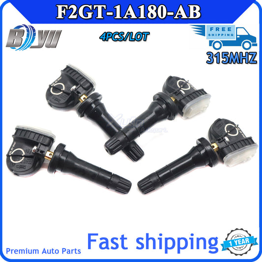 NEW 4pcs TIRE PRESSURE SENSORS F2GT-1A189-AB FOR 15-19 for FORD F-150 EDGE for MUSTANG