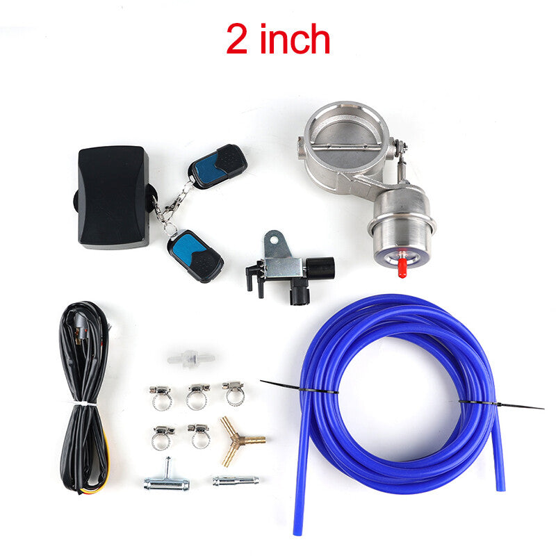 Upgrade 2 Vacuum Actuator Exhaust Control Valve Close style Wireless Remote