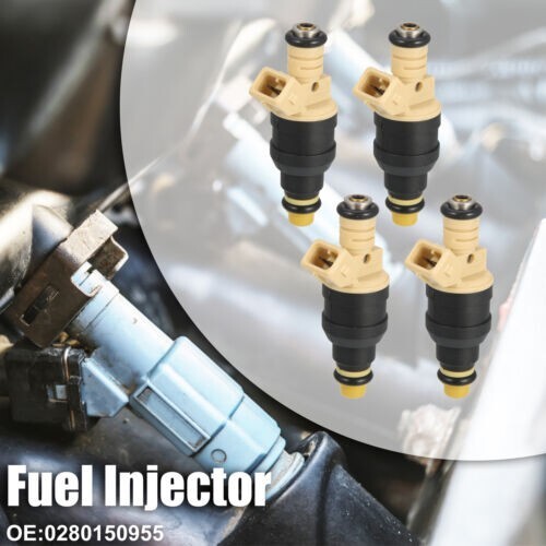 0280150955 4-piece fuel injector nozzle set for Volkswagen for Golf for Jetta 1993-2000 2.0L EA827