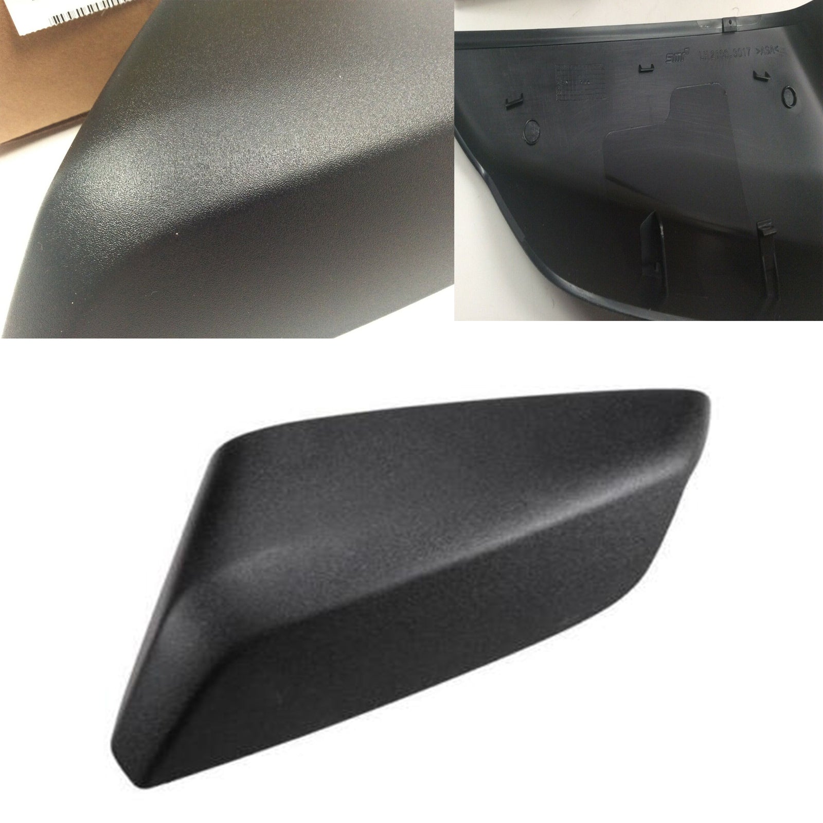Black driver's side mirror cover for 2016-2019 for Chevrolet Malibu AT