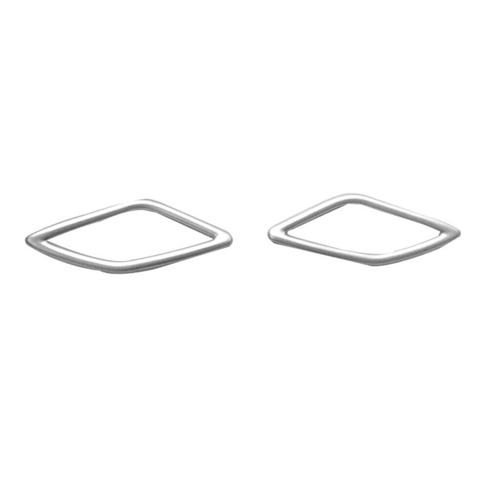 2PCS ABS Interior A-Pillar Speaker Decor Cover Trim for Volvo XC40 2018-2020 19