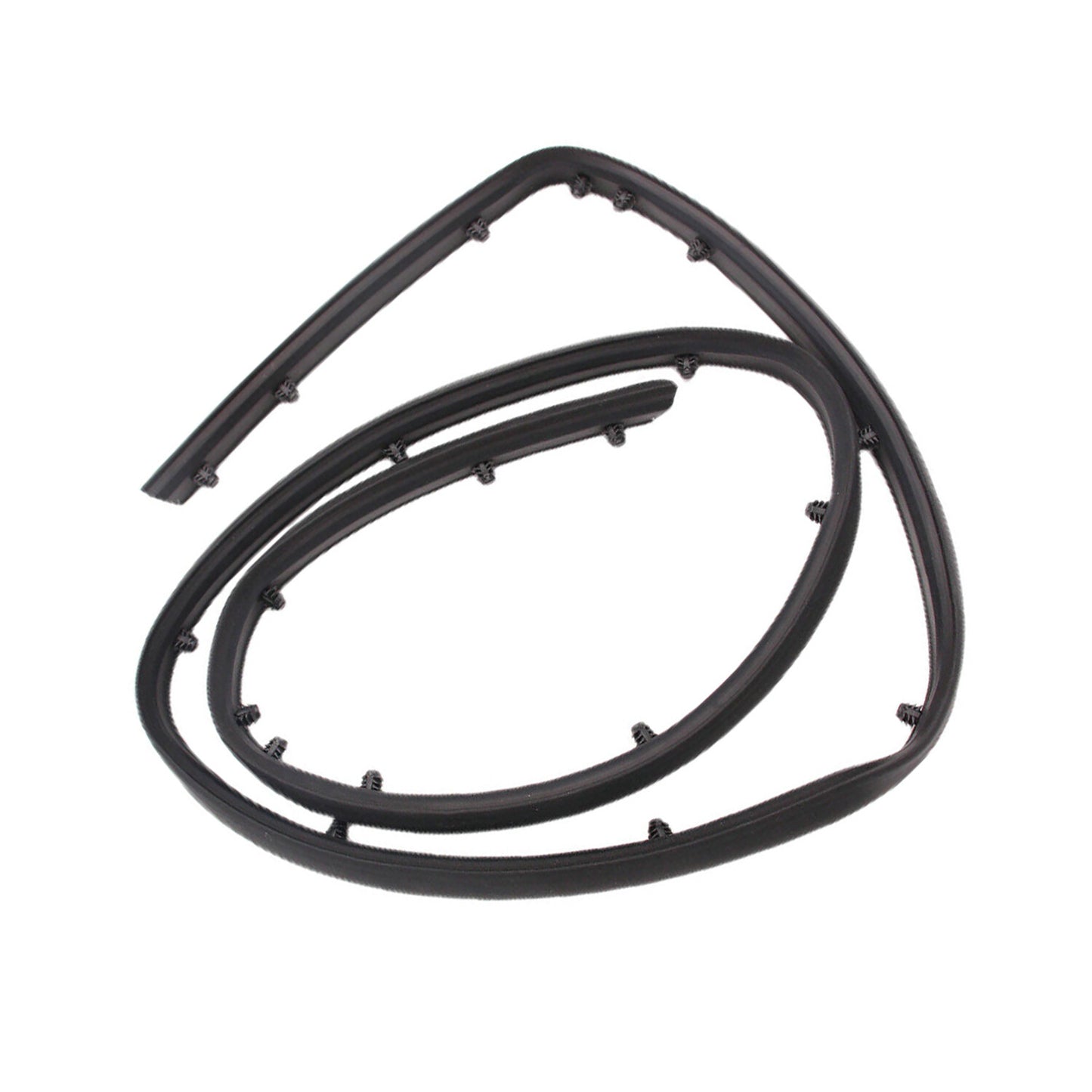 Front Bumper Shield Rubber Seal Strip Trim For 2012-2017 for Hyundai Accent Sedan