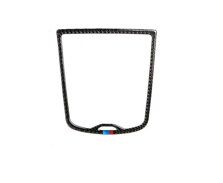for BMW X3 G01 X4 2018-2021 Real Carbon Fiber Console Dashboard Horn Frame Decor