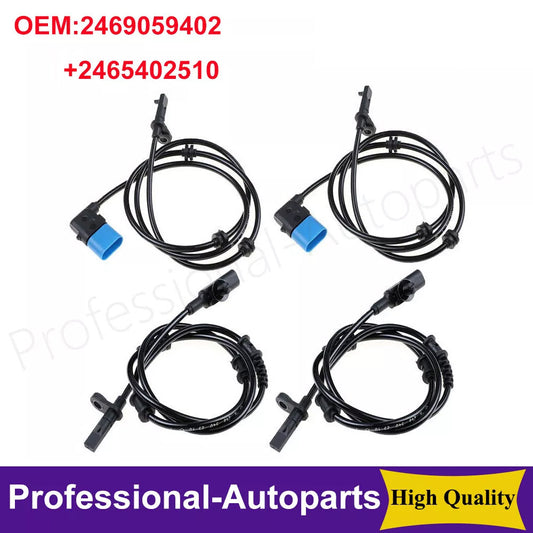 4-piece front and rear ABS wheel speed sensor kit suitable for Mercedes-Benz W246 X156 CLA180 CLA200