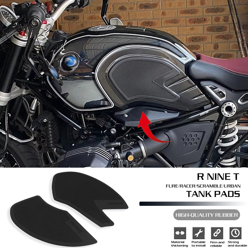 Fuel Tank Pads Stickers Decal Gas Knee Grip Traction for BMW R Nine T Racer Pure