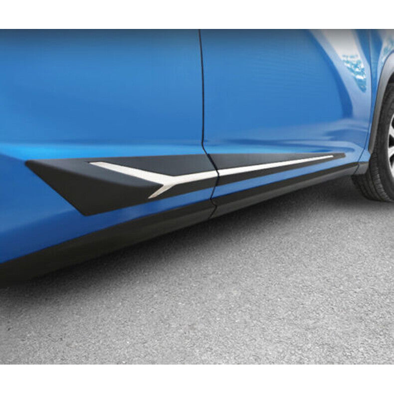 for Lexus NX200t 300 2015-2021 Black Car Side Door Body Guard Molding Cover Trim