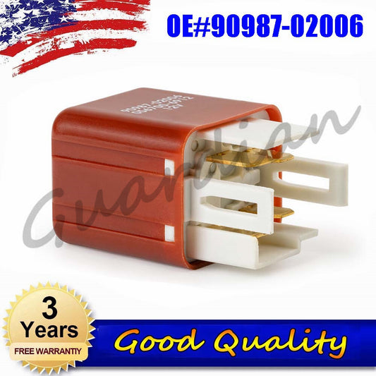 4-pin 12V headlight relay 90987 - 02006 for Lexus ES300, GS300, LX450, for Toyota .