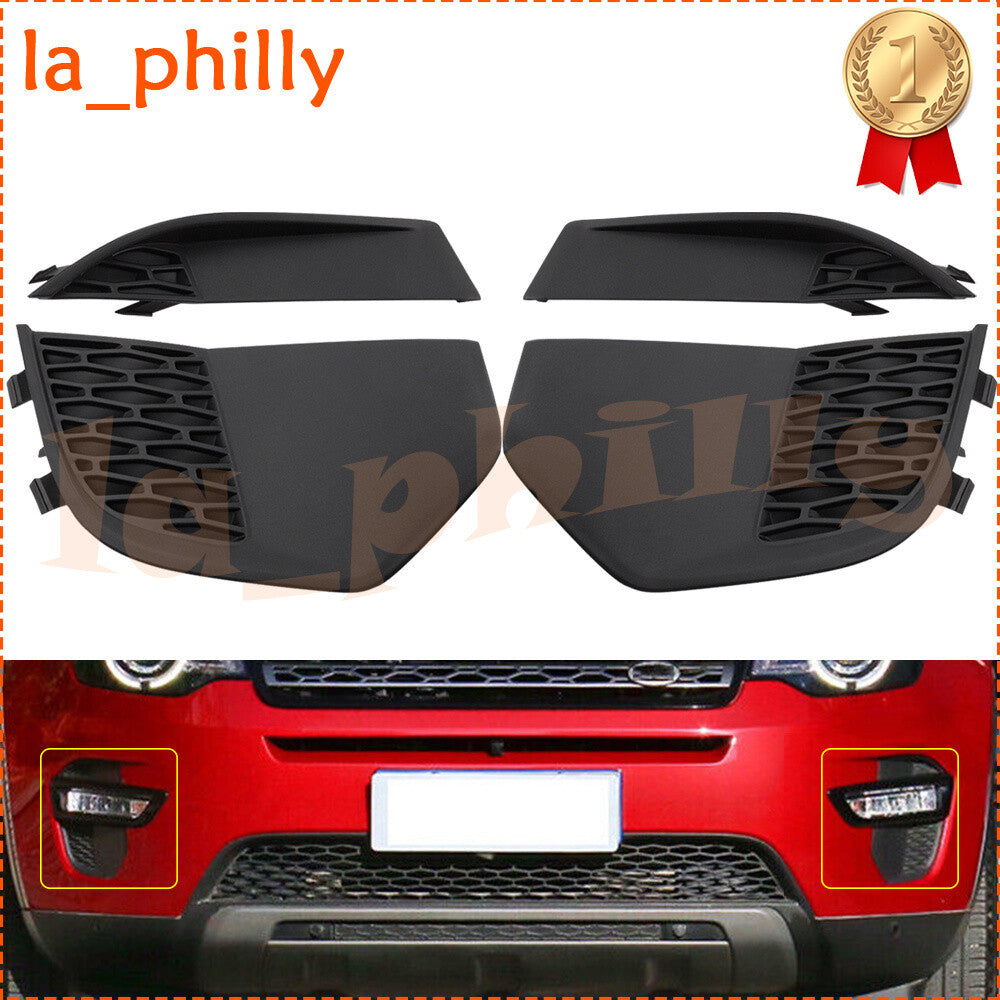 LowerUpper RHLH Fog Light Bumper Trim for Land Rover Discovery Sport 2015-19