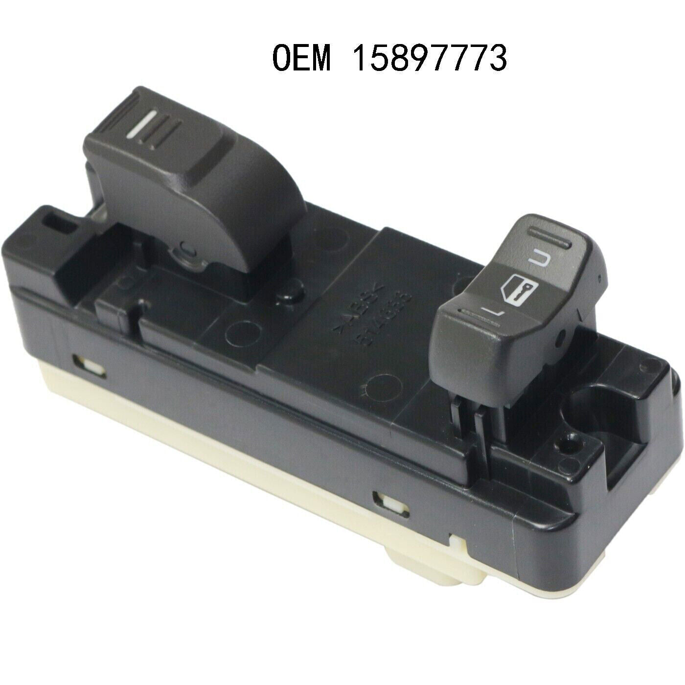 for Chevrolet for GMC for Hummer 15897773 Front Right Power Window Switch Passenger Side