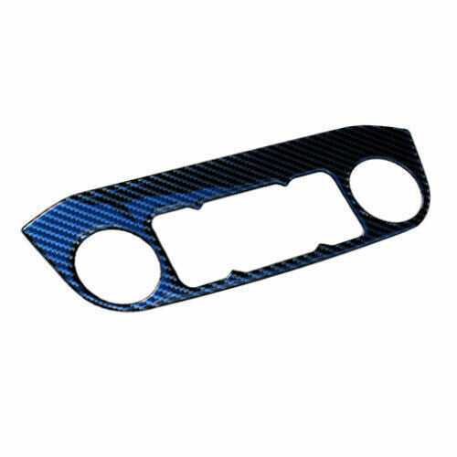 Console AC Switch Control Panel Trim for Kia Sportage R GL 2011-16 Carbon Fiber