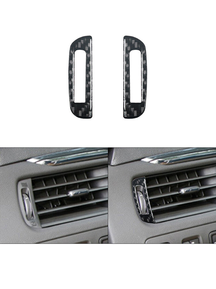 Air Conditioning Vents Frame Trim Cover Carbon Fiber for Chevy Impala 2014-2020