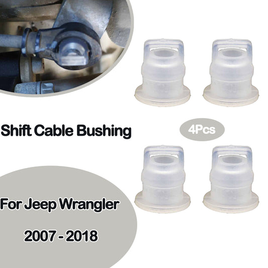 4X Shift Cable Bushing Transmission Transfer Case for Jeep for Wrangler 2007 - 2018