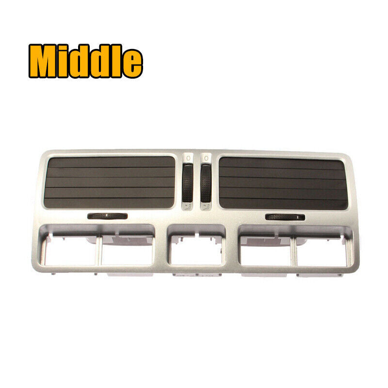 Middle silver instrument air outlet central air conditioner for VW for bora for Golf 4