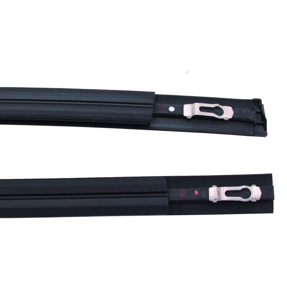 Pair New Black Roof Trim Molding Kit for 2015-2021 for Honda Fit 5 Door