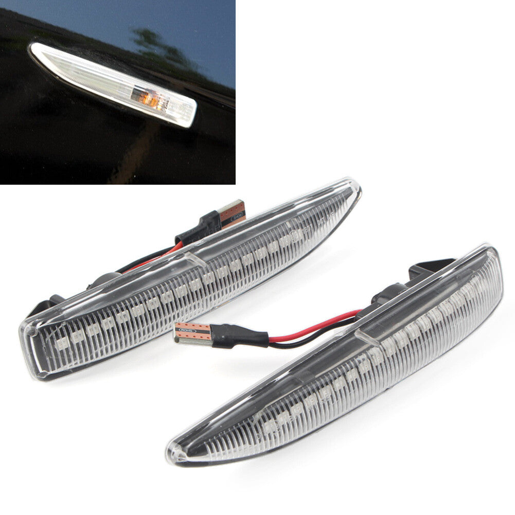LED Side Marker Light Turn Signal Lamp Fit for BMW 7 Series E65 E66 E67 E68 2001-08