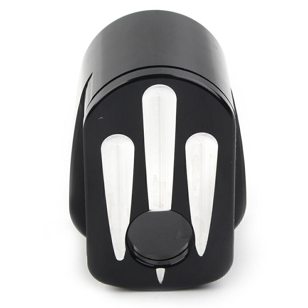 Billet Aluminum Black Ignition Switch Cover for Harley Street Road Glide