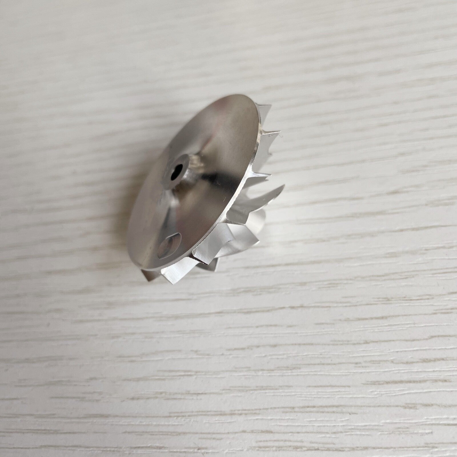 KP39 31.00/43.00mm 7+7 blades high performance billet compressor wheel