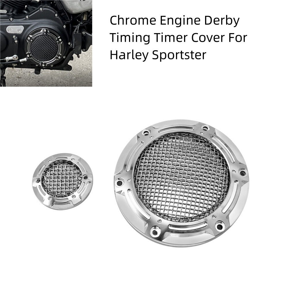 Derby Timing Timer Engine Cover Chrome for Harley Sportster XL883 1200 X48 72