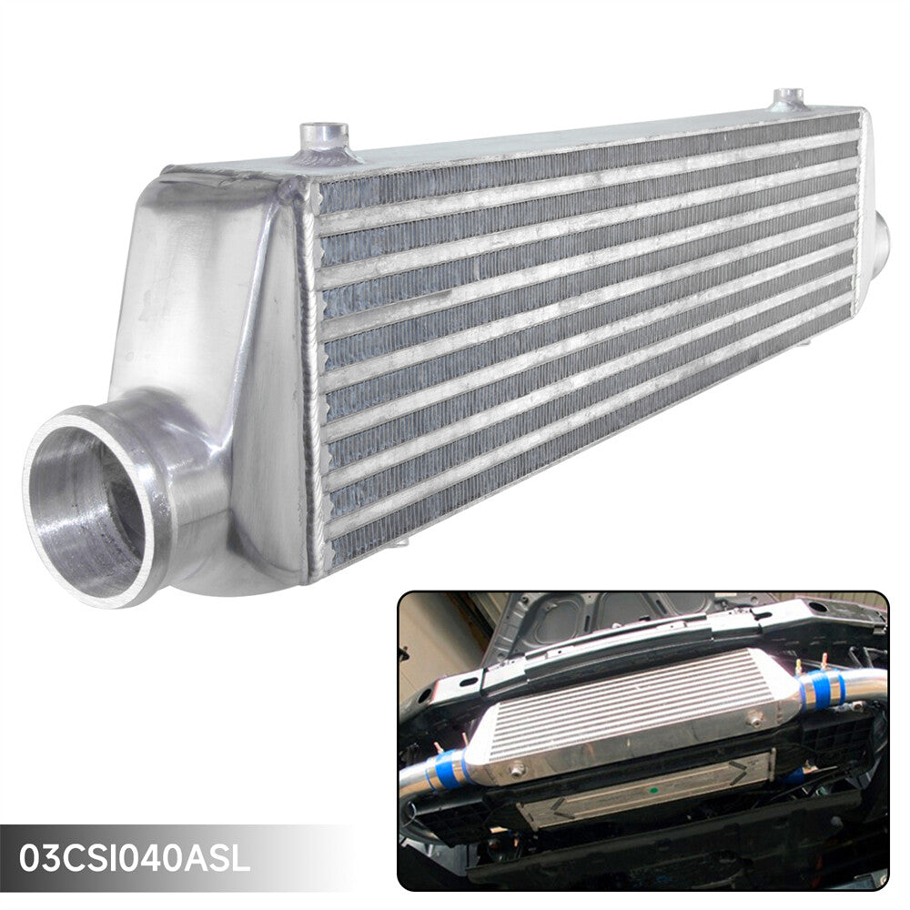 Universal BarPlate Front Mount Intercooler 55014065 FMIC 2.5 In/Outlet