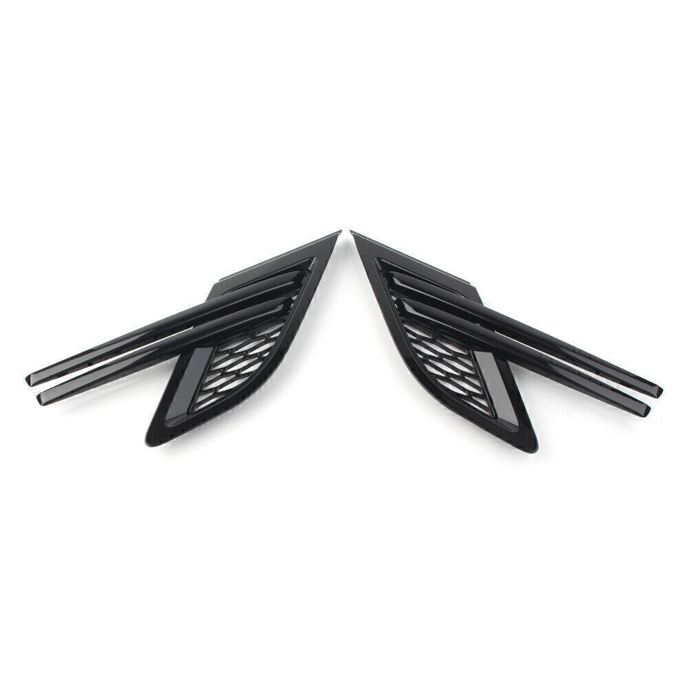 Side Front Grille Mesh Grill Vent Fit for Land Rover for Range Rover Sport 2014-17 2PCS
