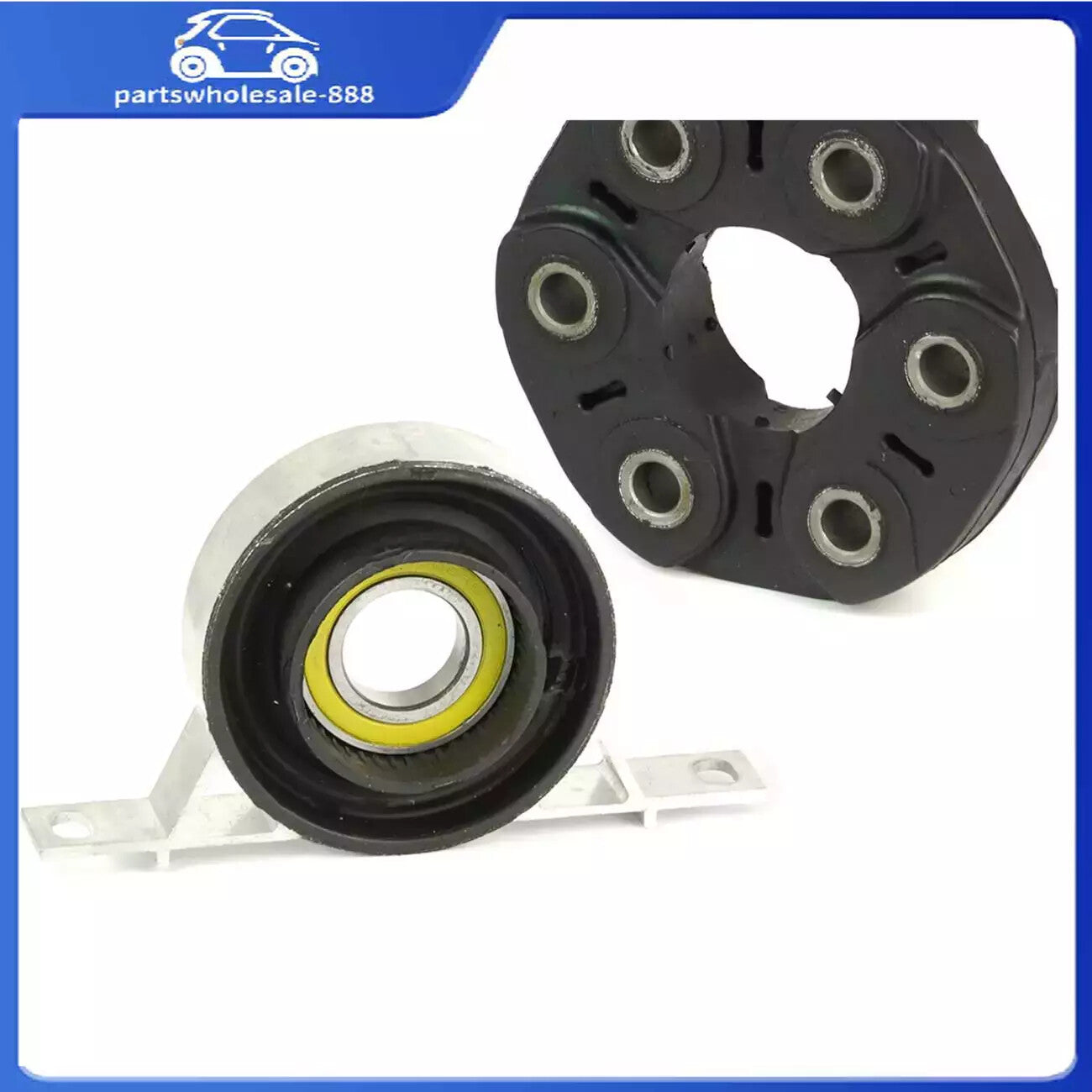 Driveshaft Center Carrier Bearing Support Flex Disc Kits for BMW 3 Series Z4 E46