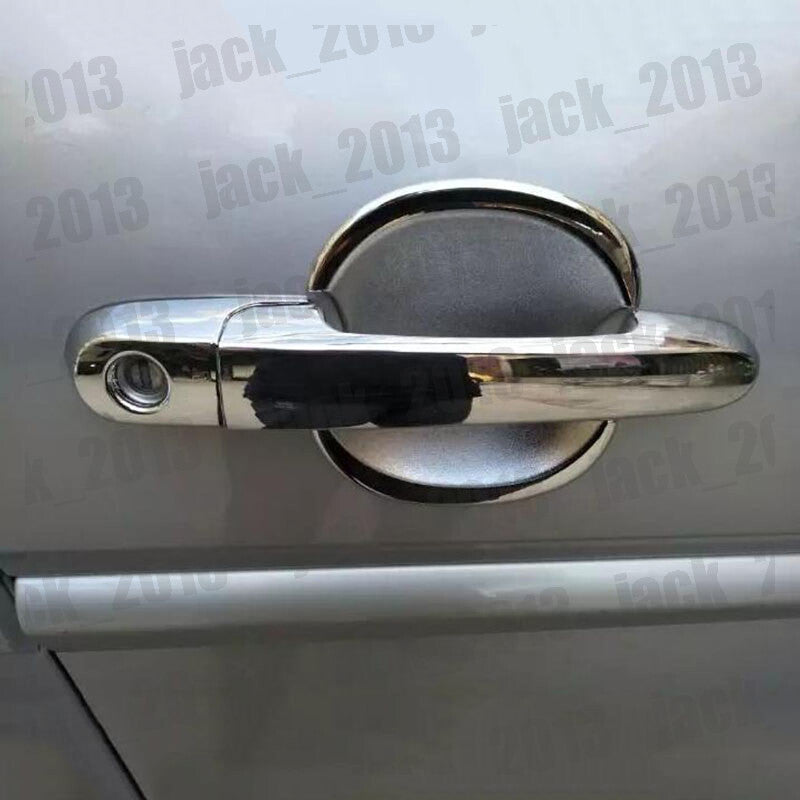 for Hyundai for Tucson 2005-2014 Chrome ABS Side Car Door Handle Cover Trim 8pcs