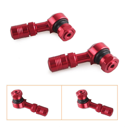 Motorcycle Wheels Tire Valve Stems Fit for HONDA for YAMAHA for KAWASAKI for BMW Red