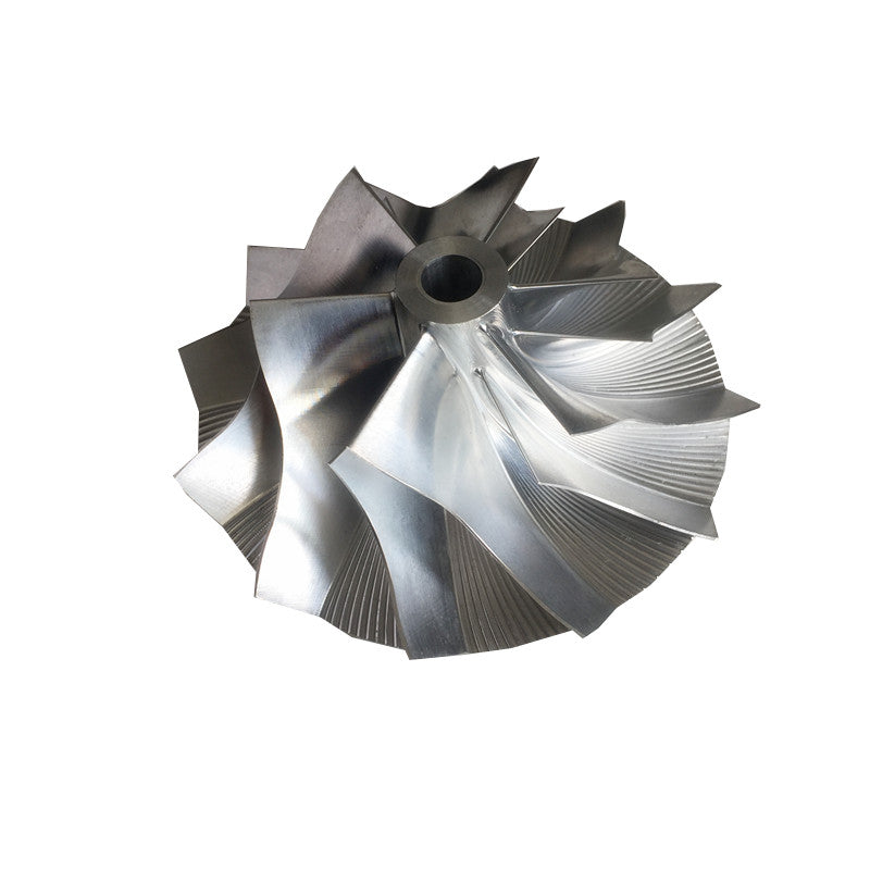 K23 5223-123-2005 53.50/80.00mm 6+6 blades performance Billet compressor wheel