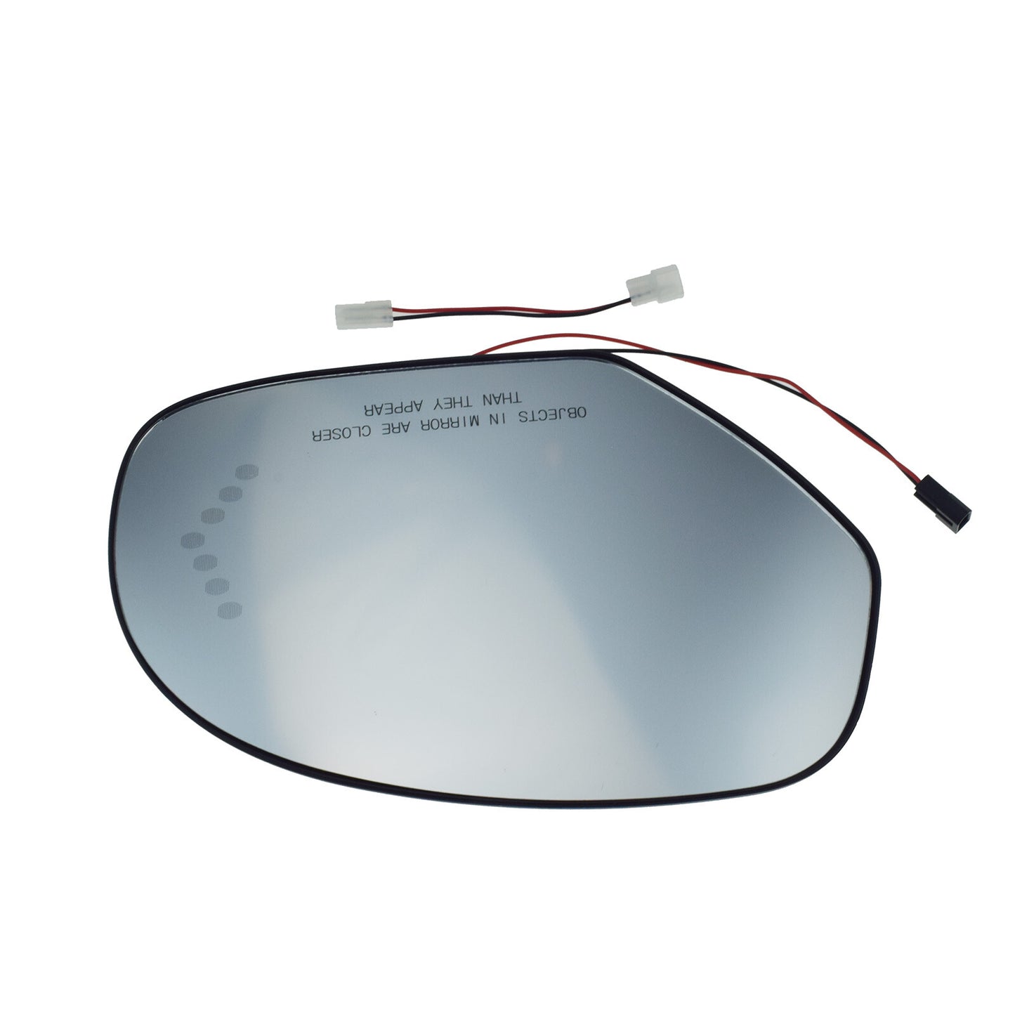 Left Driver Side Heated Mirror Glass 15874992 For 07-13 for Chevrolet Silverado for GMC