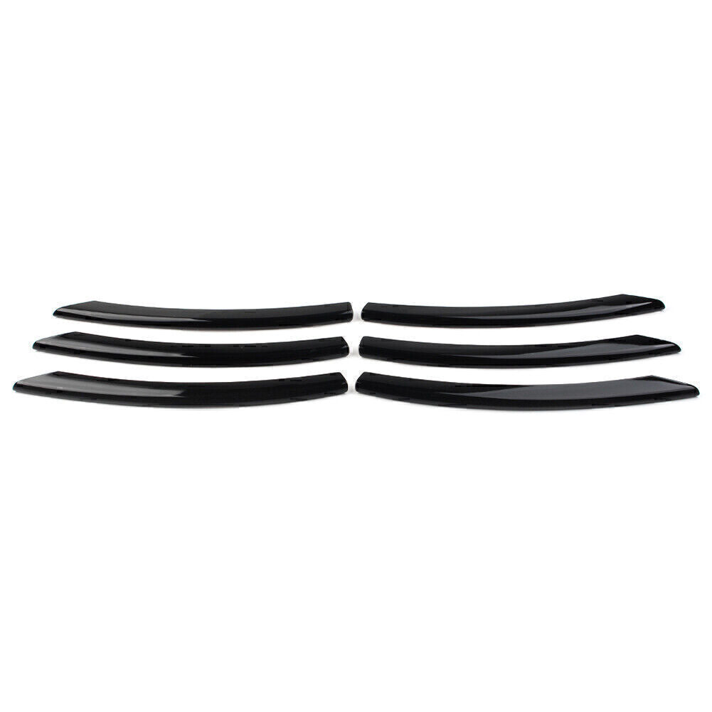 Front bumper Fog Light Lamp Cover Trim Fit 2013-17 for Land Rover for Range Rover Black