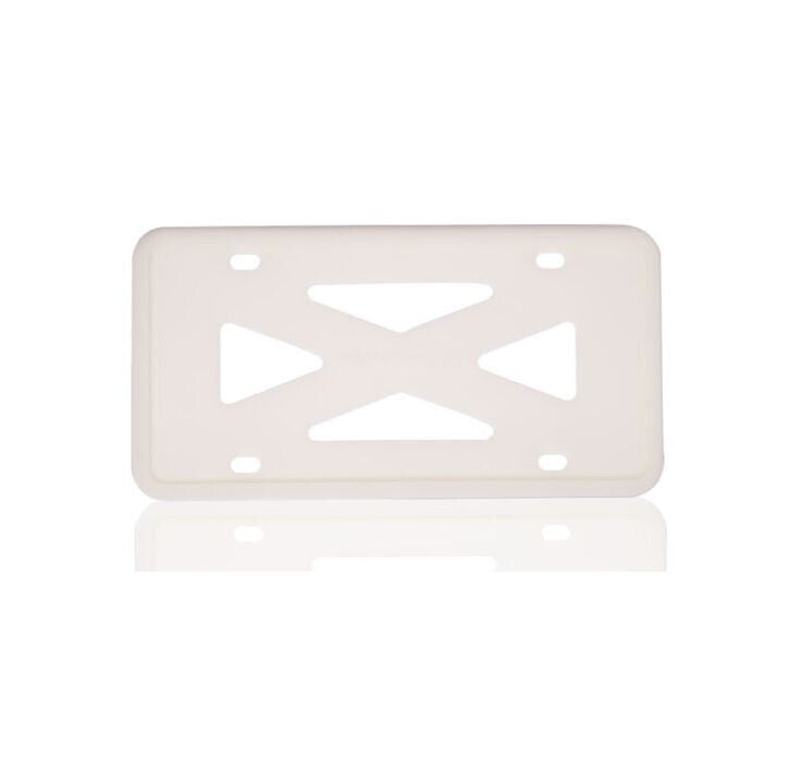 Car license plate frame cover cap with back light-emitting deep silicone suitable for Genesis