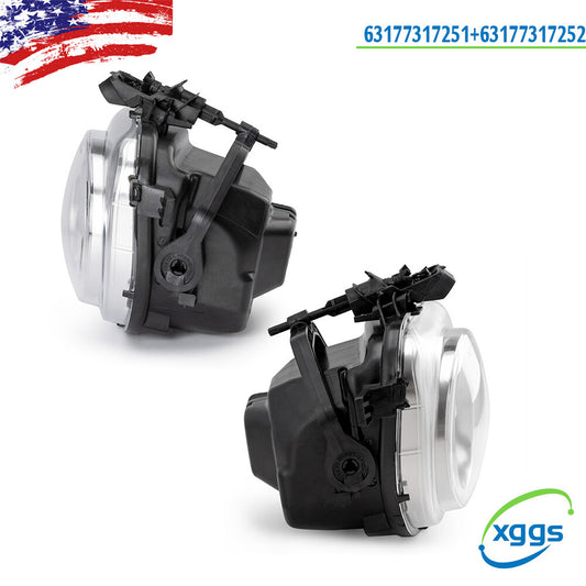 LH+RH Pair of LED Fog Lights Suitable for BMW X3 F25 X4 F26 X5 F15 F85 X6 F16 SUVs