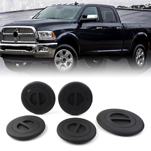 5th Wheel/Gooseneck Bed Plug Cover Kit 68225506AA Fit 2014-2019 18 for Ram 2500 3500