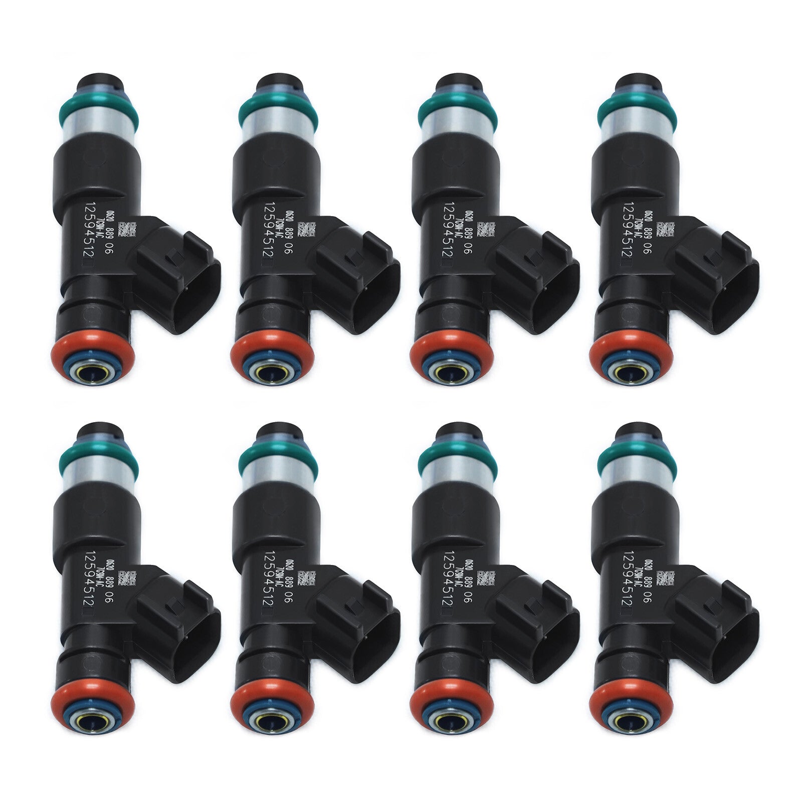 8-pack of new OE fuel injectors for 07-09 for Chevrolet for GMC 5.3L V8 12594512 217-2436