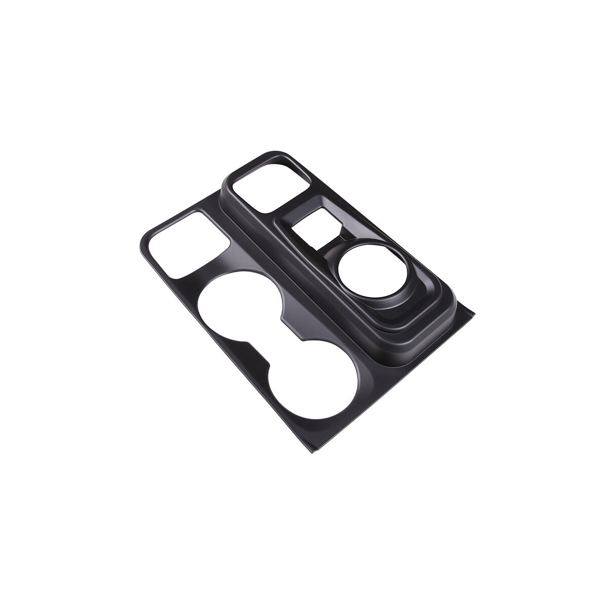 2-pack ABS glossy black exterior door cup protectors for Corvette C7 2014-2019