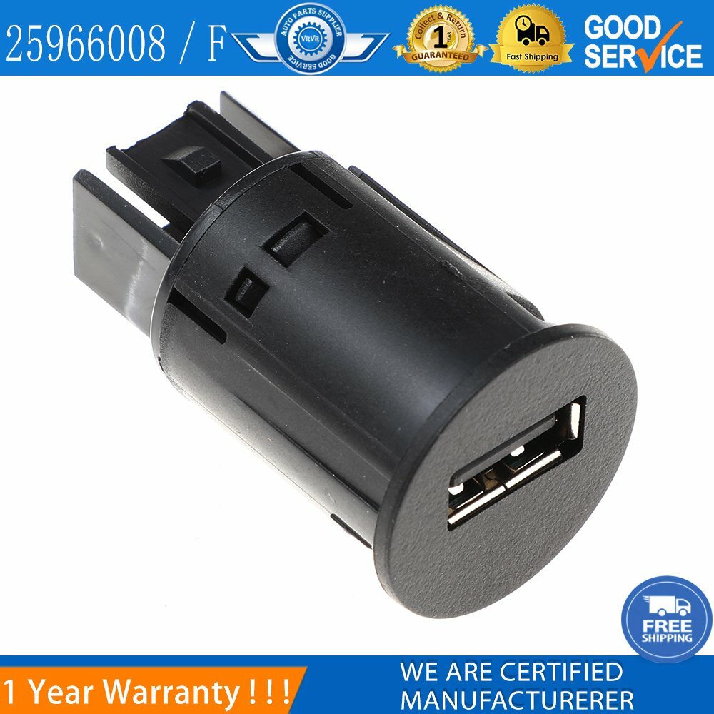 25966008 new USB port socket for Chevrolet for GMC for Cadillac trucks/SUVs.