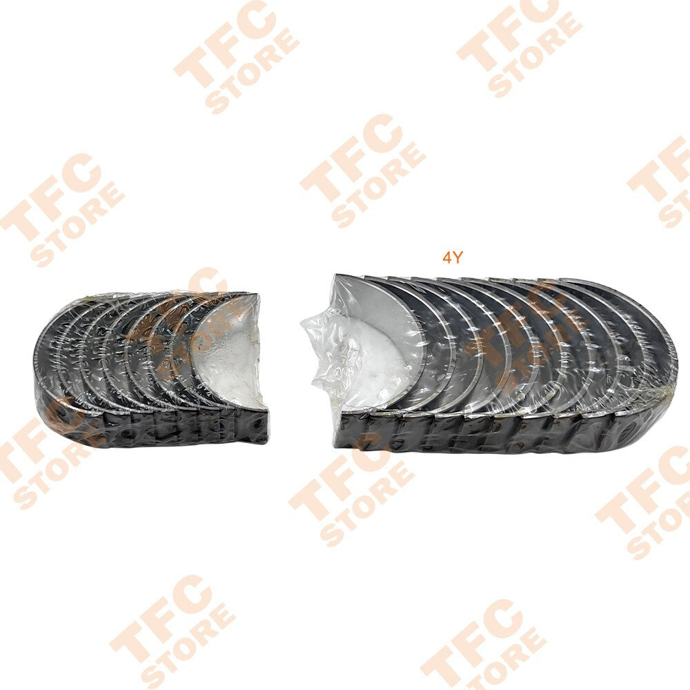 New Main Bearing Con Rod Bearing Fits for Toyota 4Y Engine Forklift Loader Truck