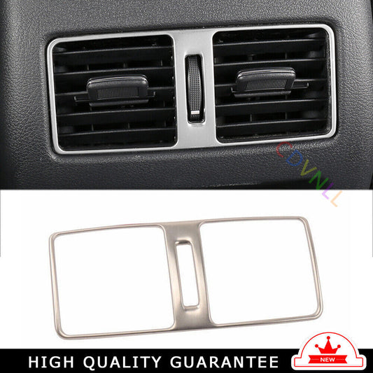 Rear Air Outlet Vent Frame Trim Fit for Nissan Altima Teana 2019-22 Silver Steel