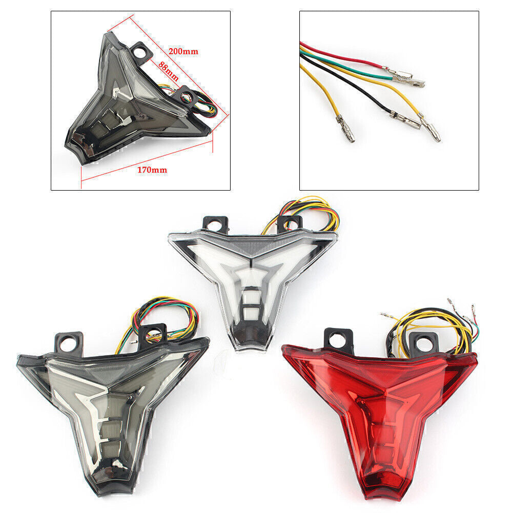 Brake Taillight Tail Turn Signal Integrated Lamp fit for KAWASAKI 15 -18 Z1000 ZX10R