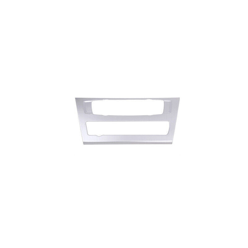 for BMW X3 F25 2011-2014 Matte Silver Inner Console AC Button Control Frame Trim