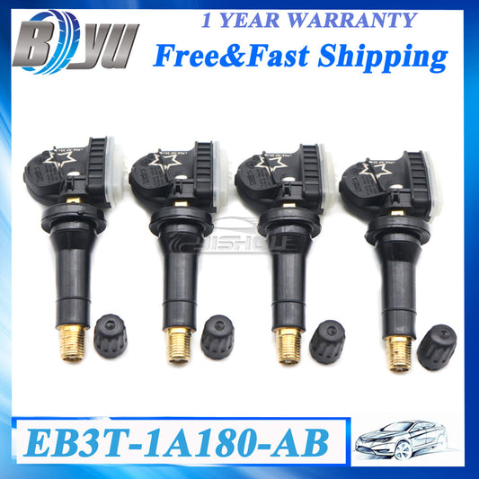 4x TPMS Tire Pressure Sensor for Ford Focus 2016 2017 2018 EB3T-1A180-AB 315MHz