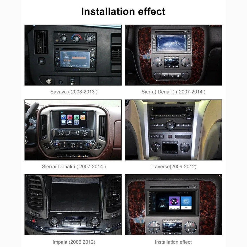 10 Carplay for Chevrolet Avalanche 2007-2011 Android Car Stereo Radio BT Screen