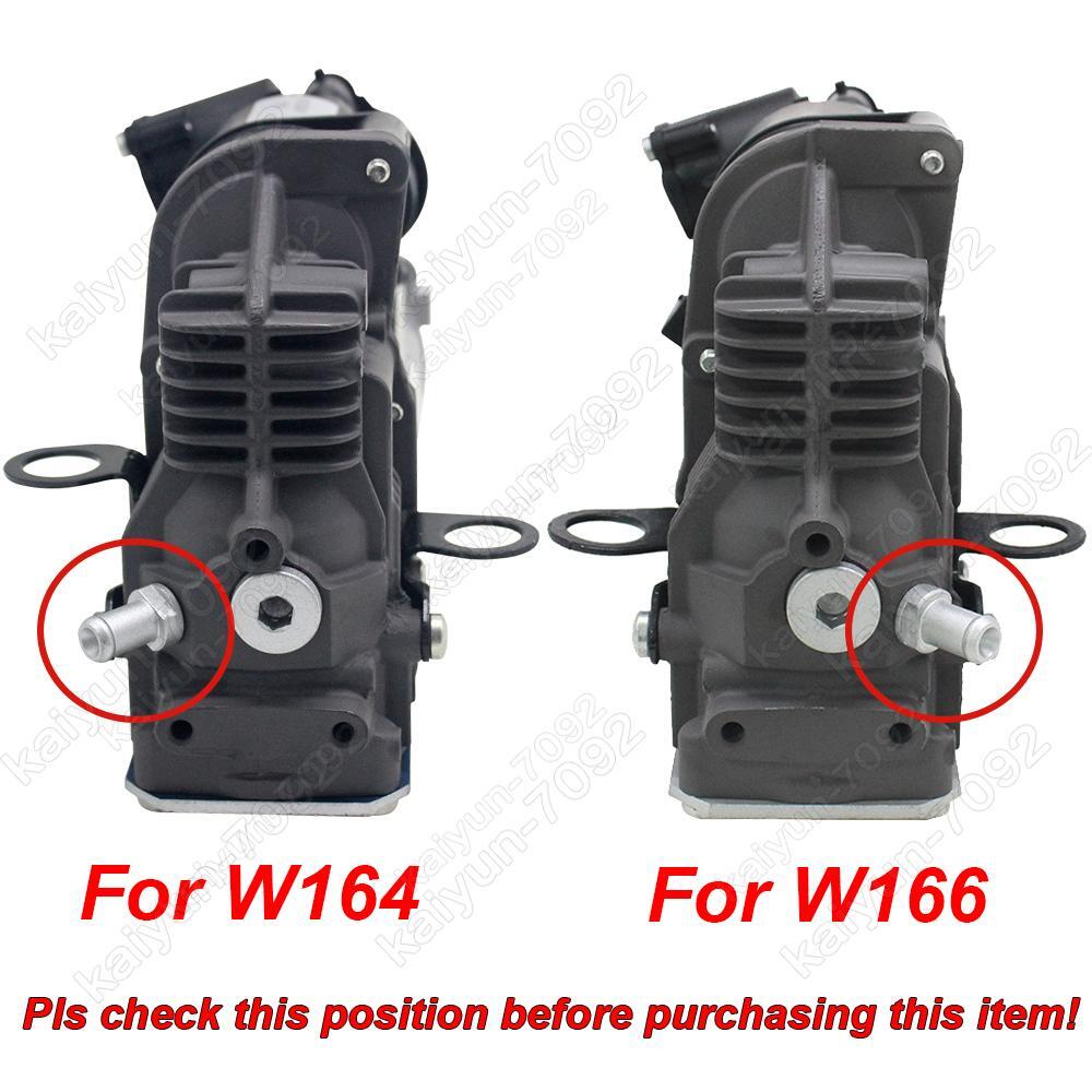 Air Suspension Compressor Pump + Relay for Mercedes GL ML Class W164 GL450 X164