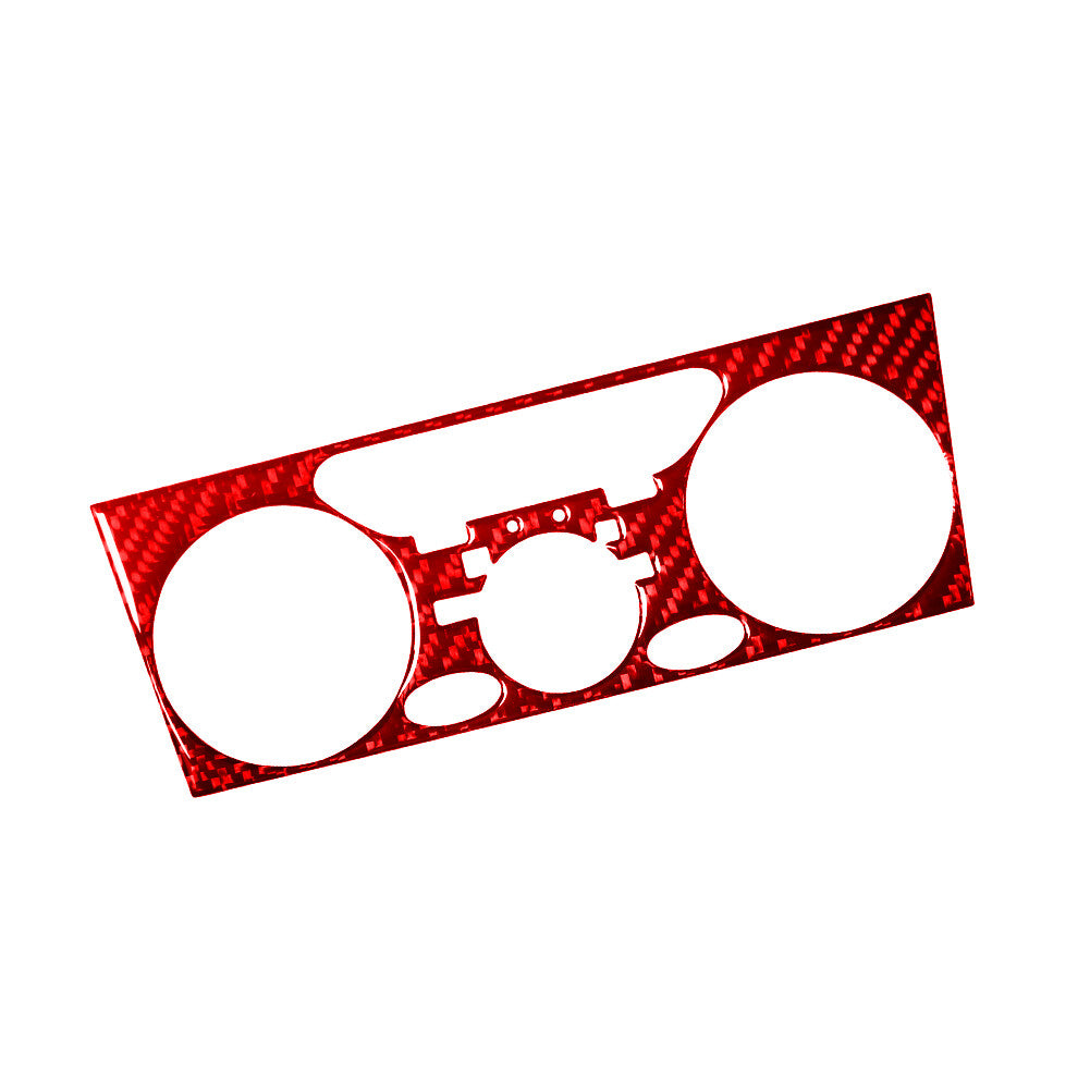 Red Carbon Fiber Center Climate Control Panel Trim for Toyota Celica 2001-2005