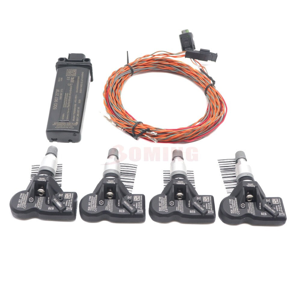 New Set TPMS Tyre Pressure 5Q0907273B 5Q0907275B Use for Audi A3 for Golf 7 for Tiguan
