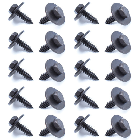 20 pieces for BMW hex plate screw with disc 4.8 x 16 mm 07147129160 DE