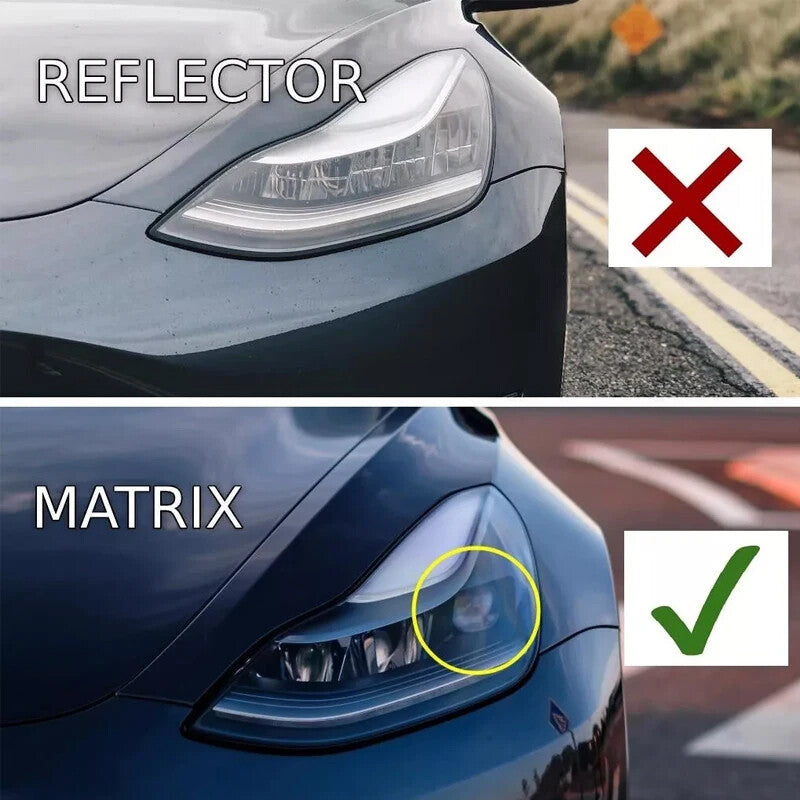 Headlight Right Side Matrix Headlamp for Tesla Model 3 for Model Y 2021-2023