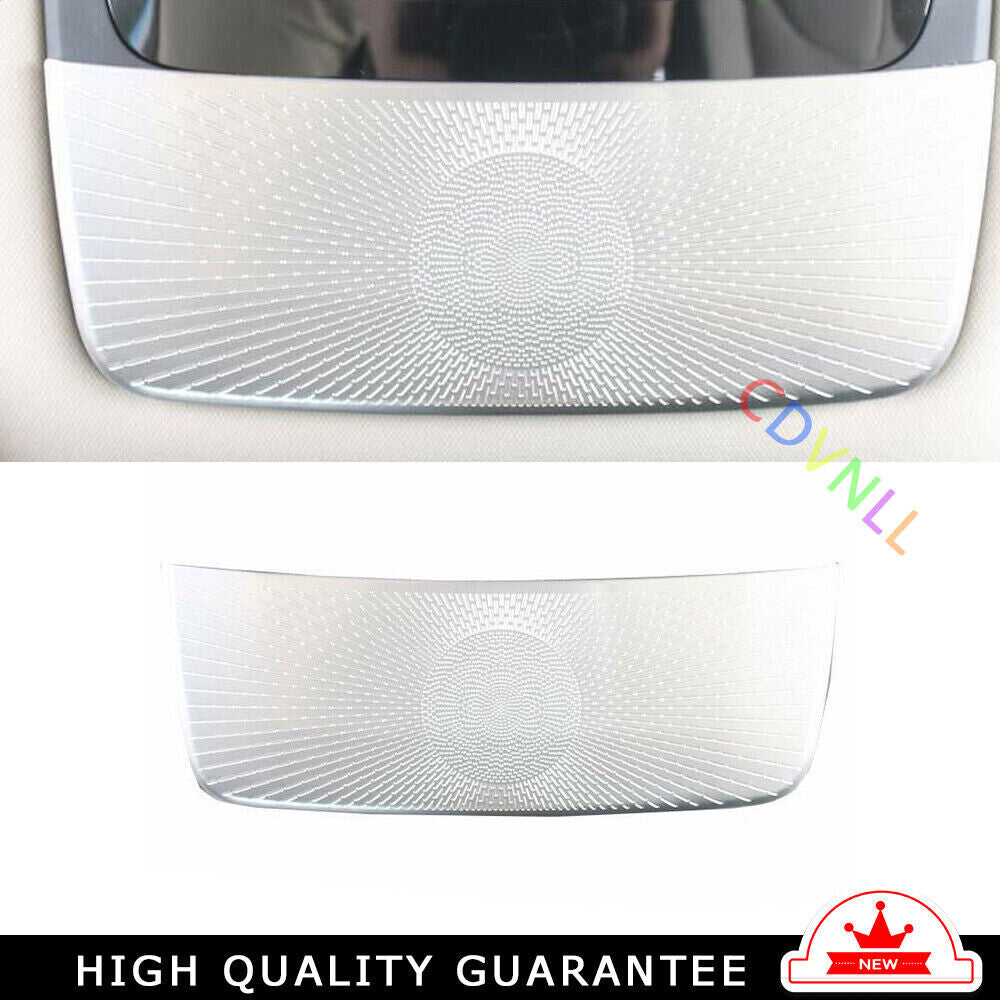 Front Reading Light Speaker Cover Trim for Kia Carnival 2022-23 Silver Titanium